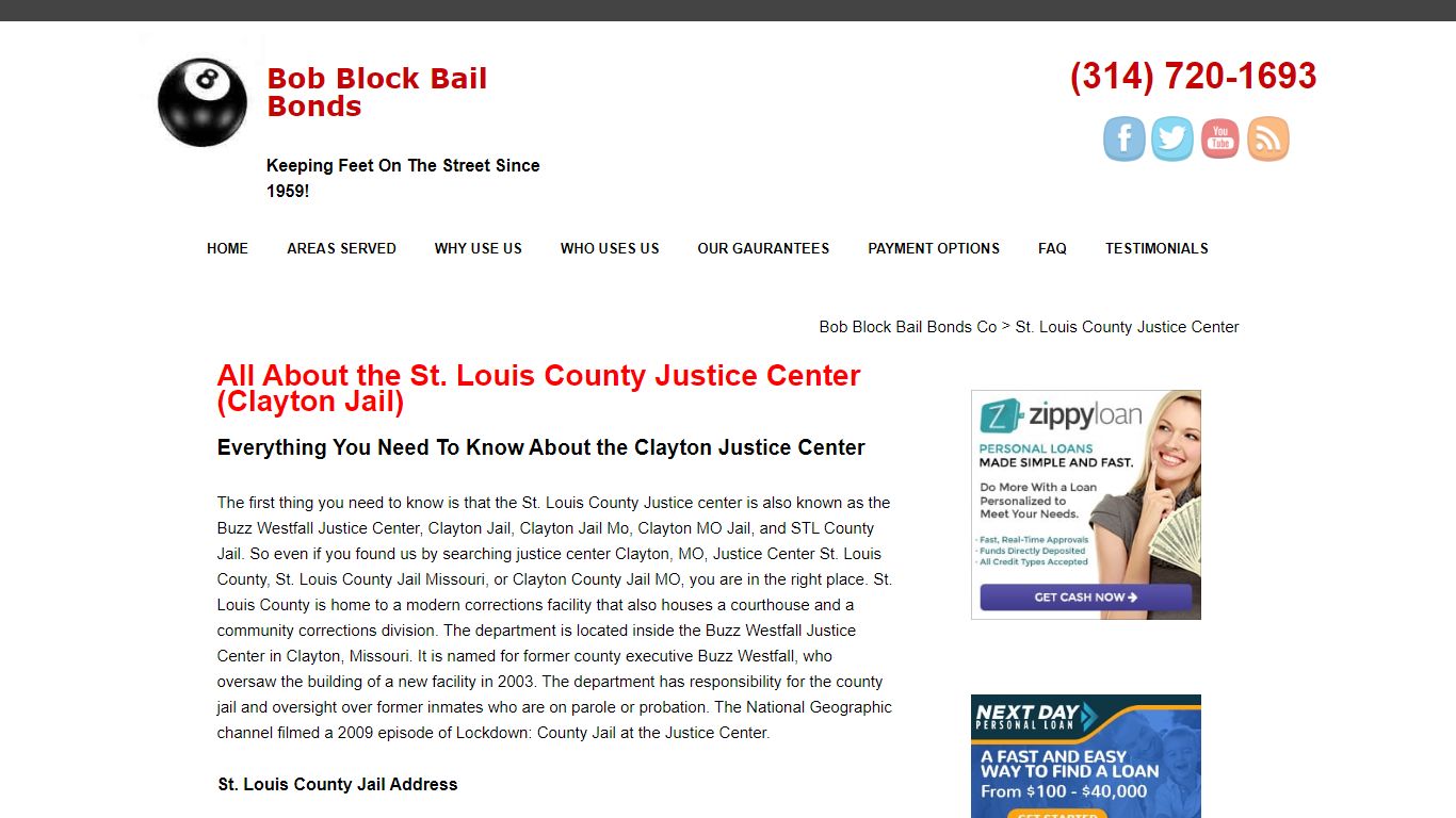 St. Louis County Justice Center | Clayton Jail | Buzz Westfall | FAQ